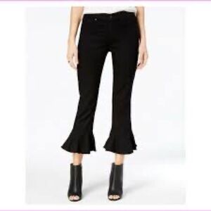 Black Daisy Cha Cha Black Cropped Jeans